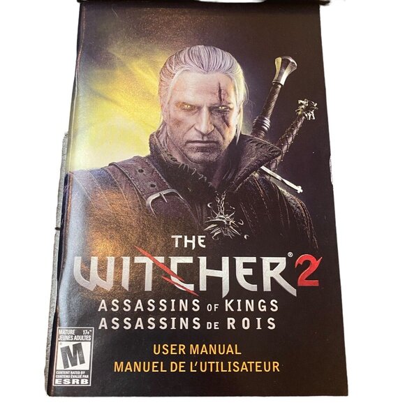 THE WITCHER 2: ASSASSINS OF KINGS WINDOWS PC Video Game w Guide DVD Video Set - Picture 7 of 11